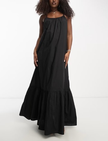 
						Rochie lunga ASOS, negru