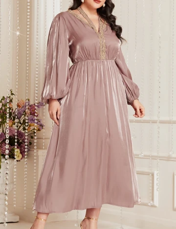 Rochie lunga SHEIN CURVE, lila