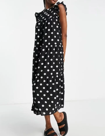 Rochie medie ASOS, negru
