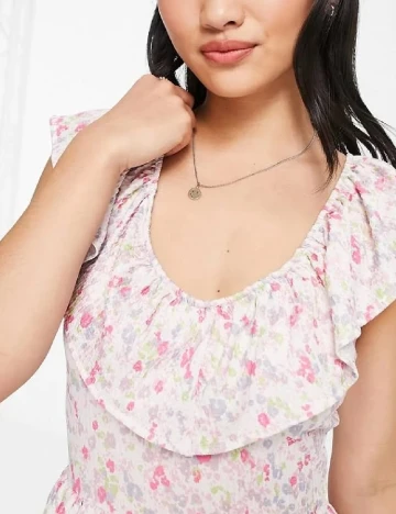 Rochie scurta Miss Selfridge, floral print