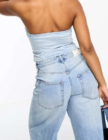 Top Bershka, alb