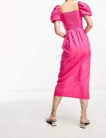 Rochie medie & other stories, roz Roz