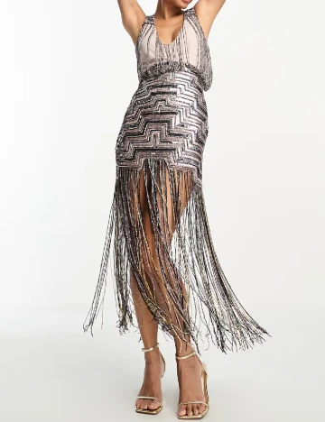 Rochie medie ASOS, mix culori