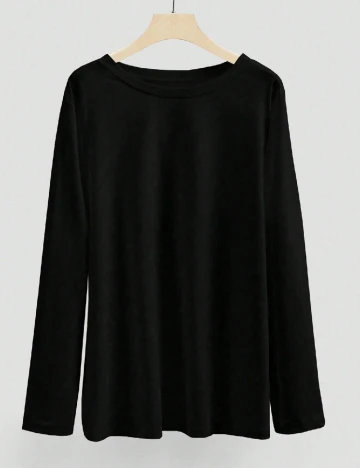Bluza SHEIN CURVE, negru Negru