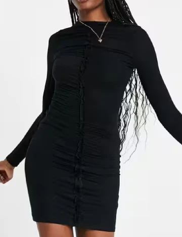 Rochie scurta Miss Selfridge, negru