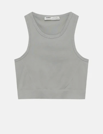 Top Pull&Bear, gri Gri