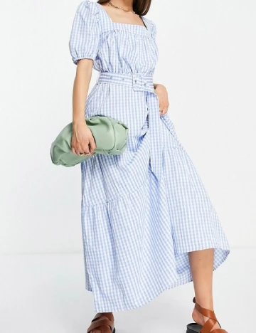 Rochie medie Vila, albastru