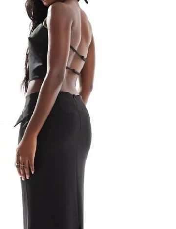 Top ASOS, negru