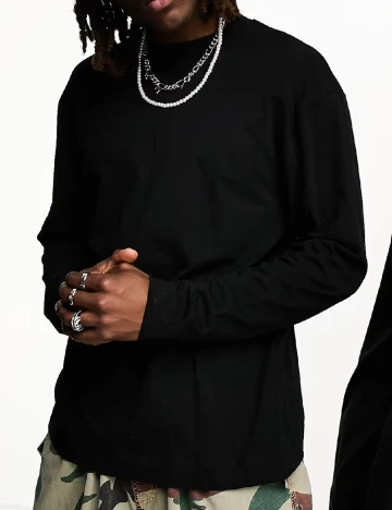 Bluza COLLUSION, negru