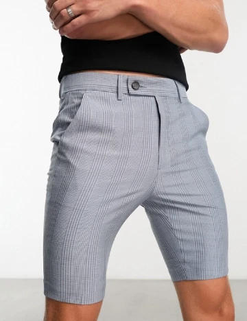 Pantaloni scurti ASOS, albastru