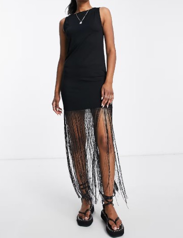
						Rochie scurta ASOS, negru