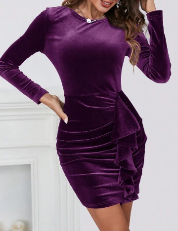 Rochie scurta SHEIN, mov