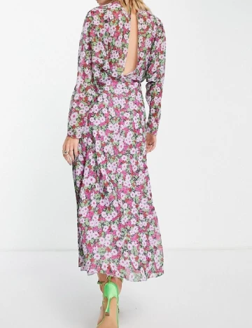 Rochie medie ASOS, floral print