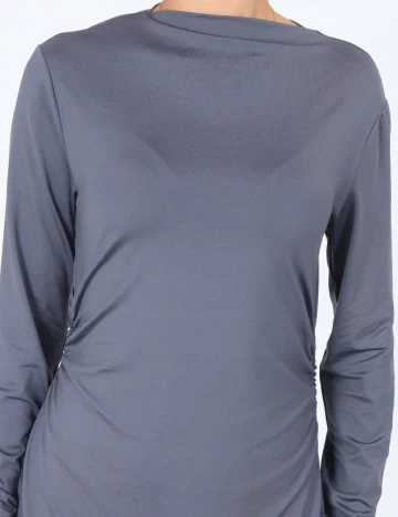Rochie scurta Stradivarius, gri Gri