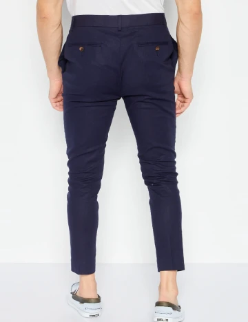 Pantaloni ASOS, bleumarin Albastru