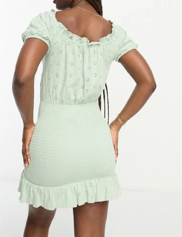Rochie scurta ASOS, verde