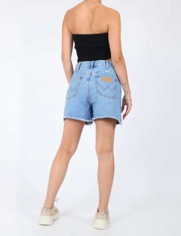 Pantaloni scurti Wrangler, albastru Albastru