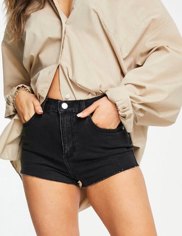Pantaloni scurti ASOS, negru