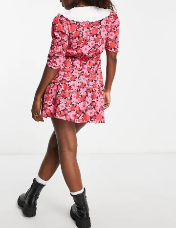 Rochie scurta Miss Selfridge, floral print Floral print