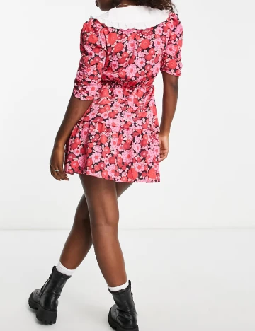 Rochie scurta Miss Selfridge, floral print Floral print