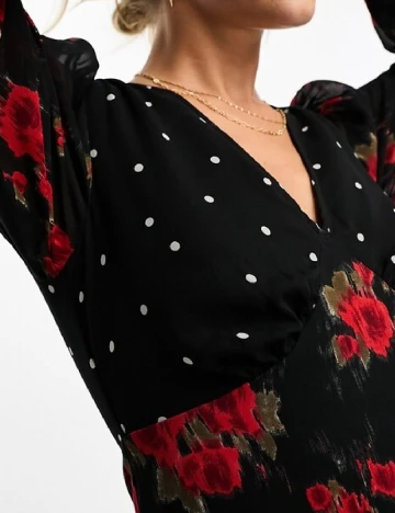 Rochie scurta Wednesday sgirl, negru