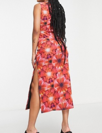 Rochie medie Top Shop, rosu