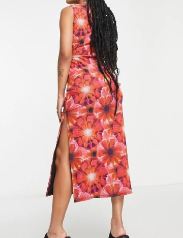 Rochie medie Top Shop, rosu