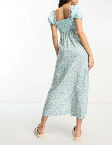 Rochie lunga ASOS, albastru Albastru