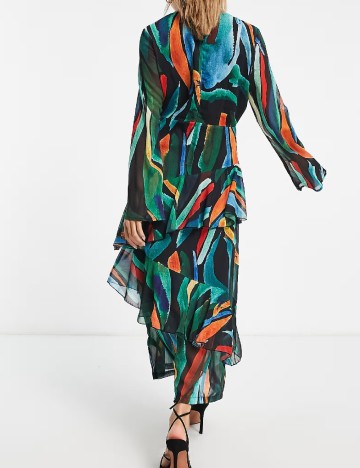 Rochie medie Never Fully Dressed, mix culori