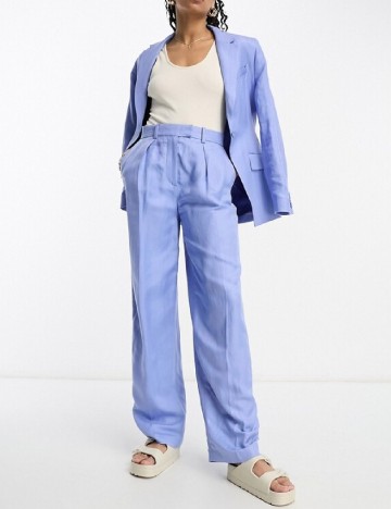 
						Pantaloni & other stories, albastru