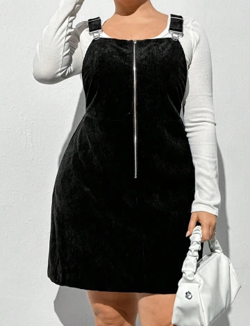 Rochie scurta SHEIN CURVE, negru Negru