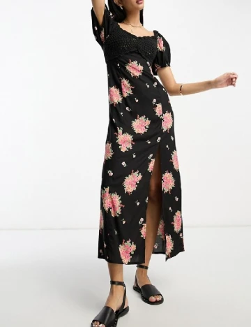 Rochie lunga ASOS, negru Negru