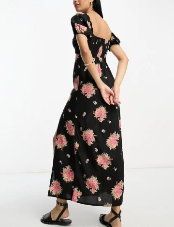 Rochie lunga ASOS, negru Negru