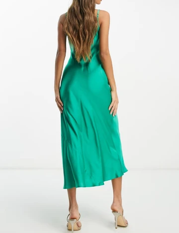 Rochie lunga ASOS, verde Verde