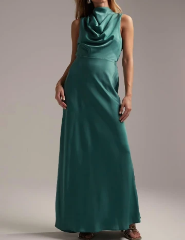 Rochie lunga ASOS, verde Verde