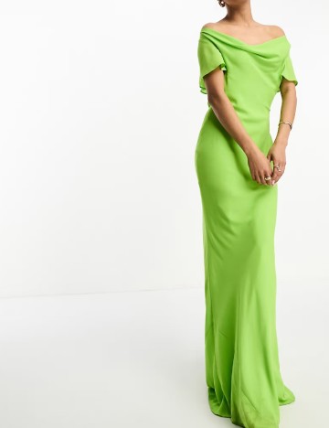 Rochie lunga ASOS, verde