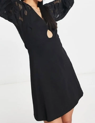 Rochie scurta ASOS, negru Negru