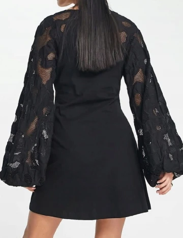 Rochie scurta ASOS, negru Negru
