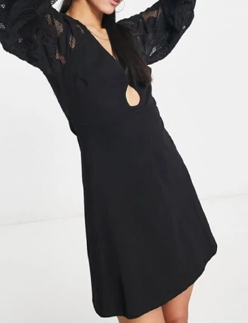 Rochie scurta ASOS, negru Negru