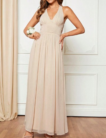 
						Rochie lunga SHEIN, crem