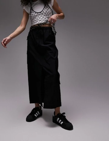 Fusta Top Shop, negru Negru