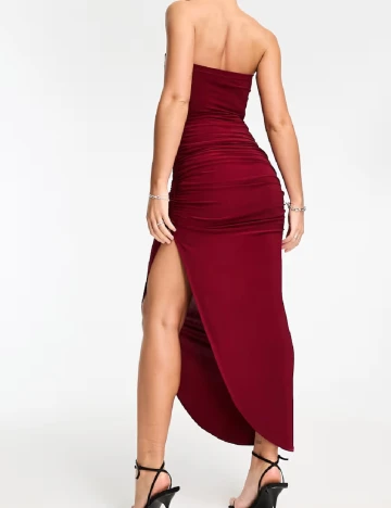 Rochie lunga ASOS, visiniu Rosu