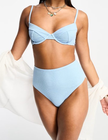 
						Sutien de baie Playful Promises, bleu
