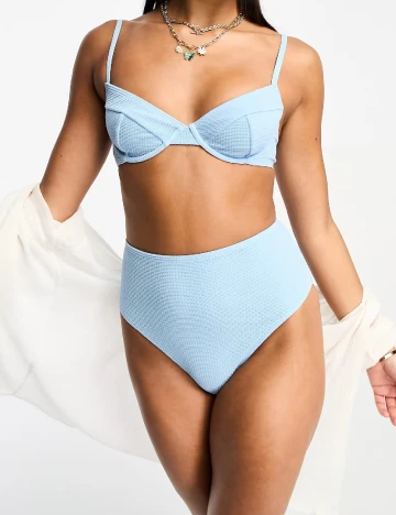 Sutien de baie Playful Promises, bleu Albastru