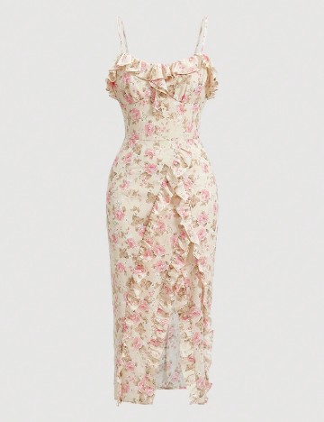 
						Rochie medie SHEIN, crem