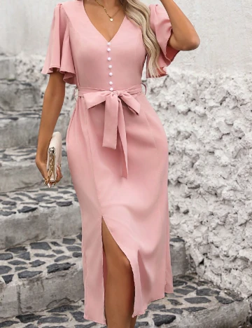 Rochie medie SHEIN, roz Roz