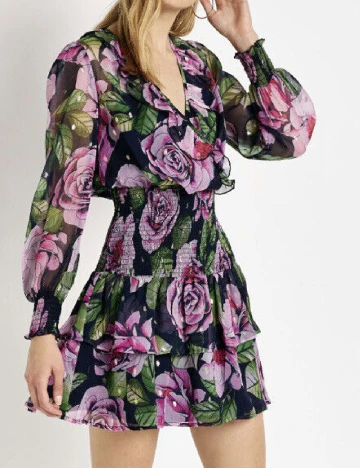 Rochie scurta River Island, floral print Floral print