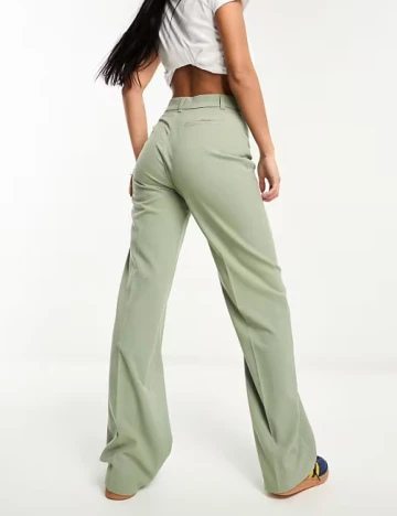 Pantaloni Pull&Bear, verde Verde