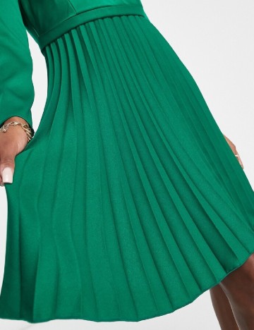 Rochie scurta Closet London, verde