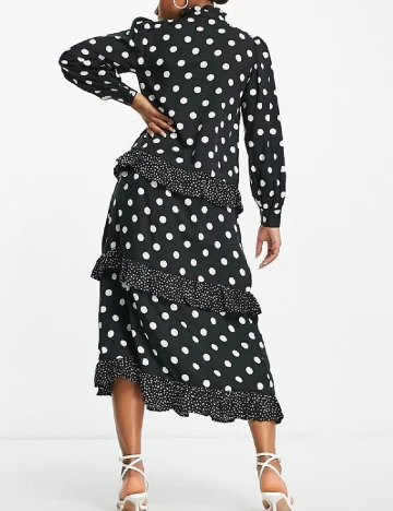 Rochie medie New look, negru Negru